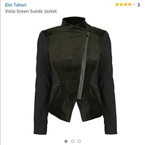 Elie tahari velvet jacket